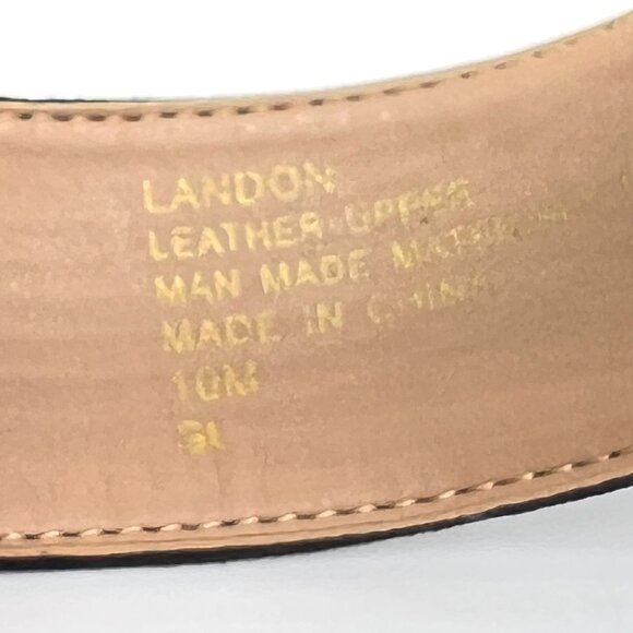 Aerosoles Womens Size 10 Landon Black Suede Leather Block Heels Sandals Shoes - Picture 13 of 13